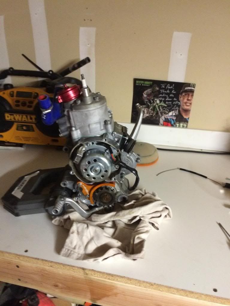 2013 KTM 65 rebuild